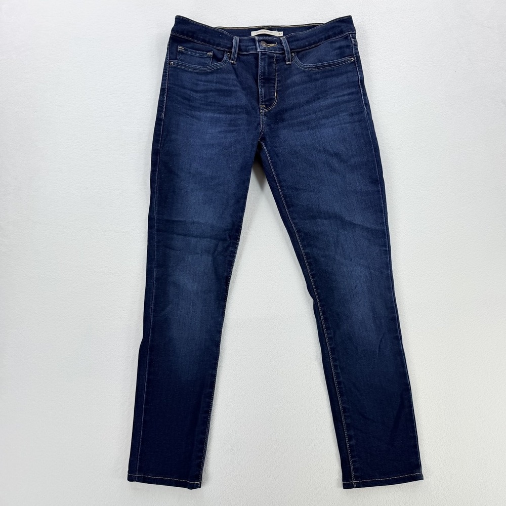 Levi's 311 Shaping Skinny Jeans Womens 27x30 Blue Stretch Denim Dark Wash